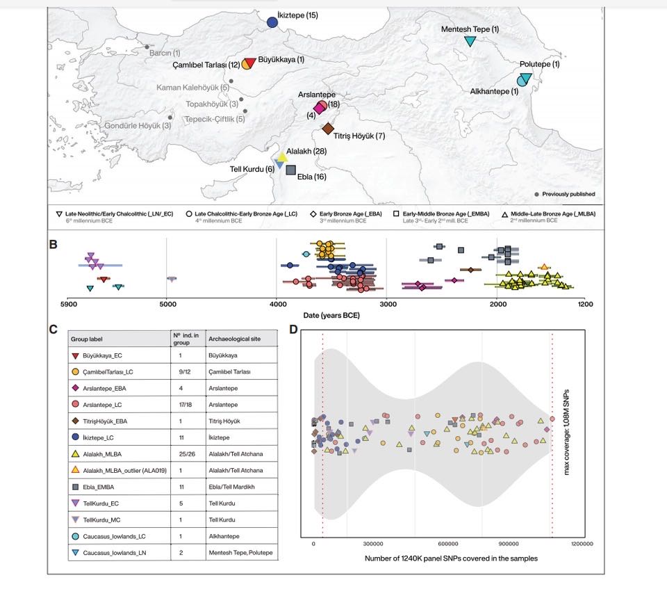 苏美尔 苏美尔时代叙利亚古城邦Ebla遗骨检测结果出来了